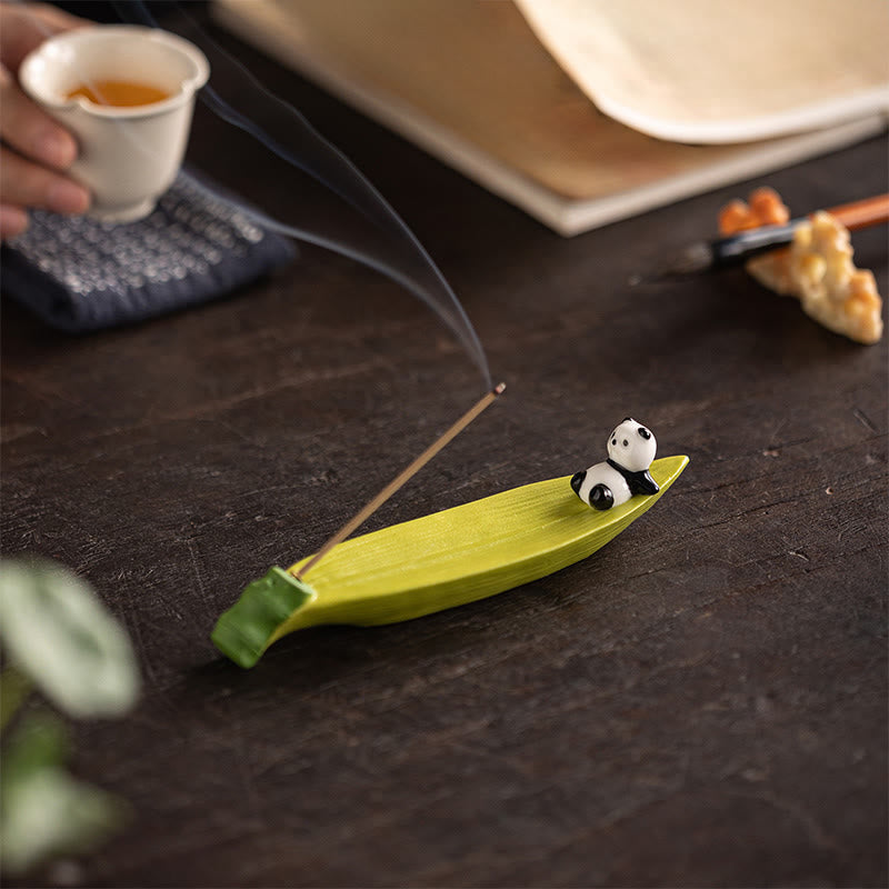 Nimara Ritual Panda Home Decoration Incense Burner