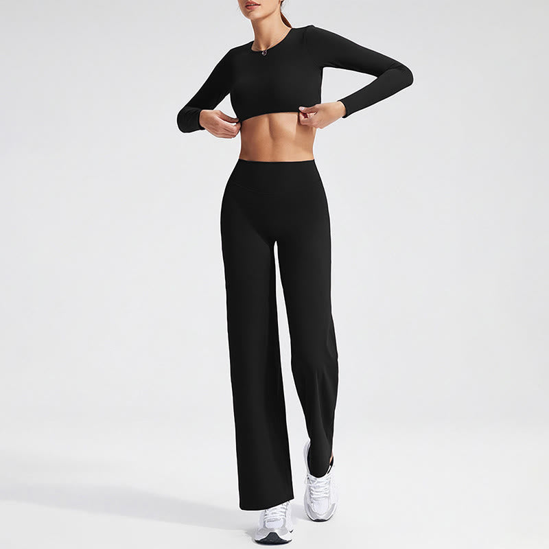 Nimara Ritual Long Sleeve Backless Bra Sports Fitness Yoga Women's Tank Top