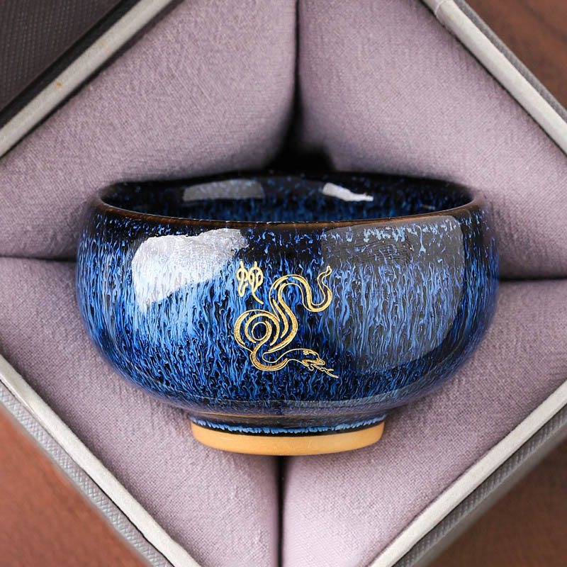 Nimara Ritual Chinese Zodiac Year Of The Horse Ceramic Teacup Kung Fu Tea Cup 135ml
