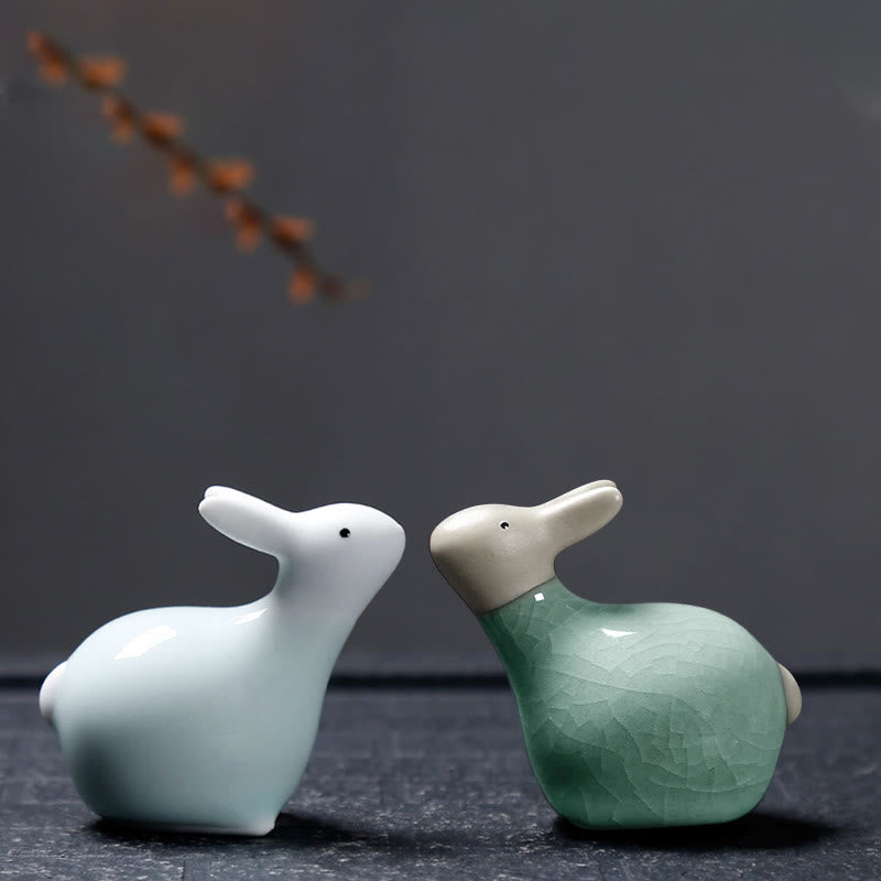 Nimara Ritual Chinese Zodiac Ceramic Tea Pet Home Decoration