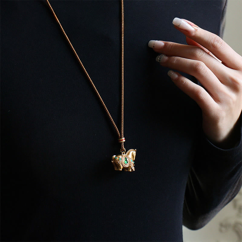 Nimara Ritual Year Of The Horse Copper Brass Balance Necklace Pendants