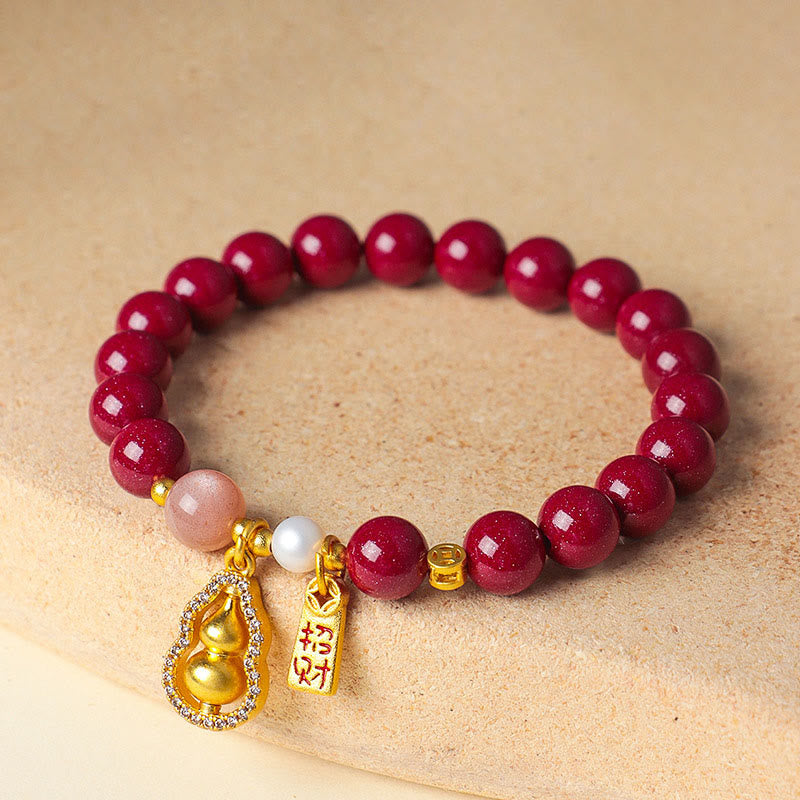 Nimara Ritual Cinnabar Blessing Attract Fortune Bracelet