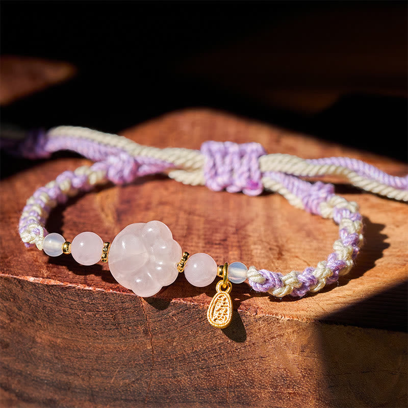 Nimara Ritual Pink Crystal Cat Warmth Love Bracelet
