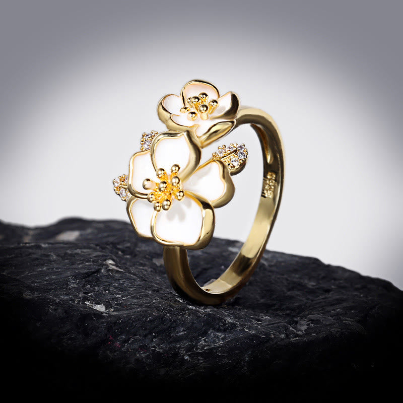 Nimara Ritual Daisy Copper Luck Balance Ring
