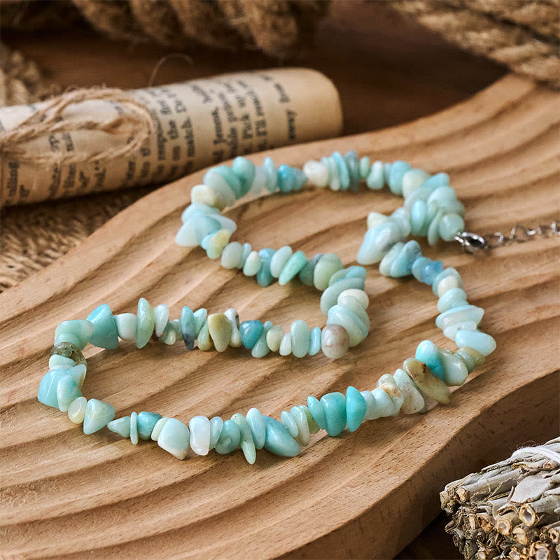 Nimara Ritual Natural Crystal Stone Luck Necklace