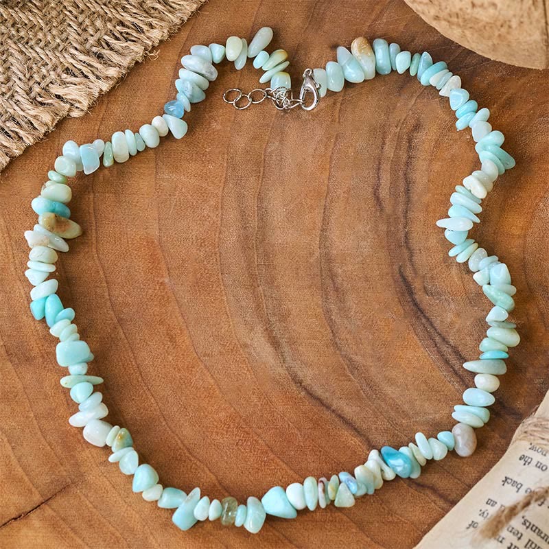 Nimara Ritual Natural Crystal Stone Luck Necklace