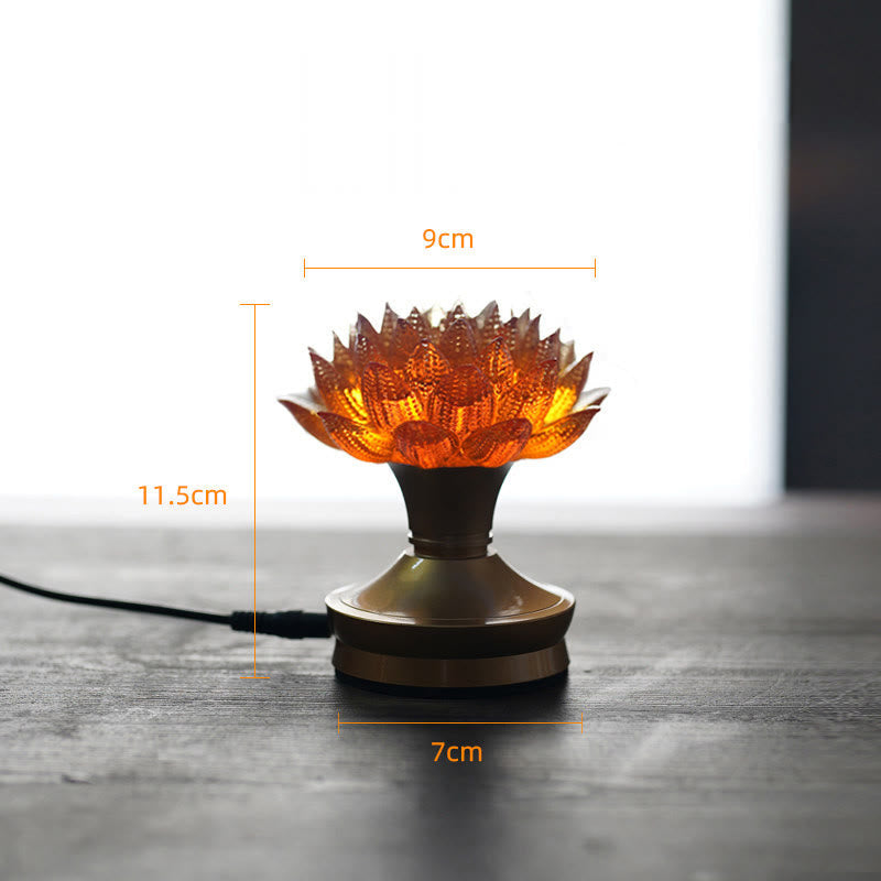 Nimara Ritual Lotus Liuli Glass Copper Brass New Begining Home Decoration