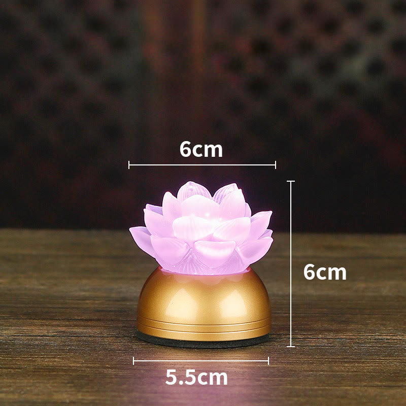 Nimara Ritual Lotus Liuli Glass Copper New Begining Home Decoration