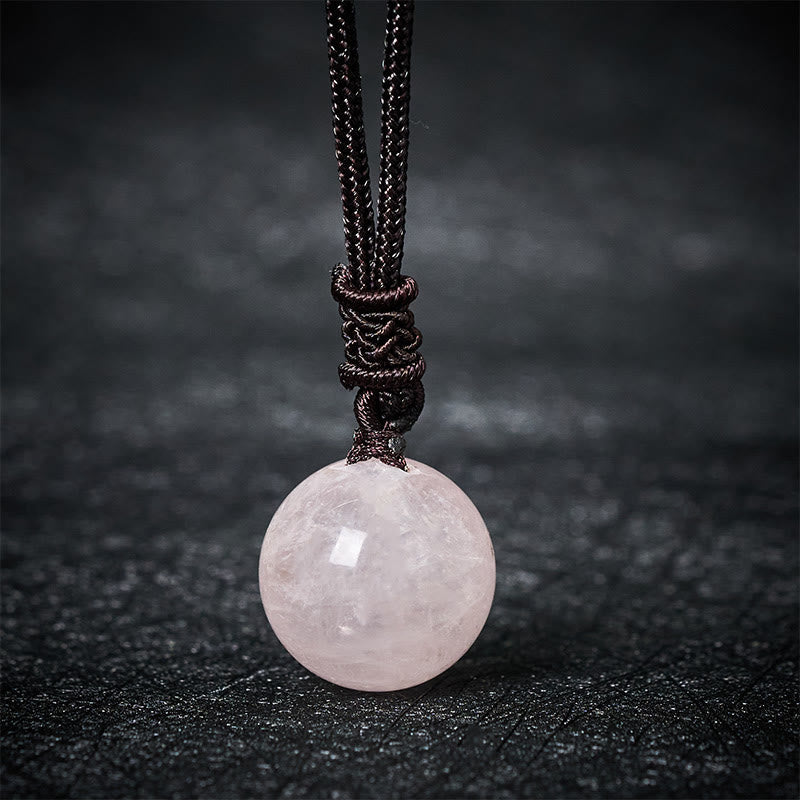 Nimara Ritual Amethyst Yellow Agate Various Agate Pink Crystal Lazurite Lapis Lazuli Balance Necklace Pendant