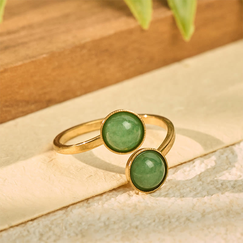 Nimara Ritual Titanium Steel Balance Calm Ring