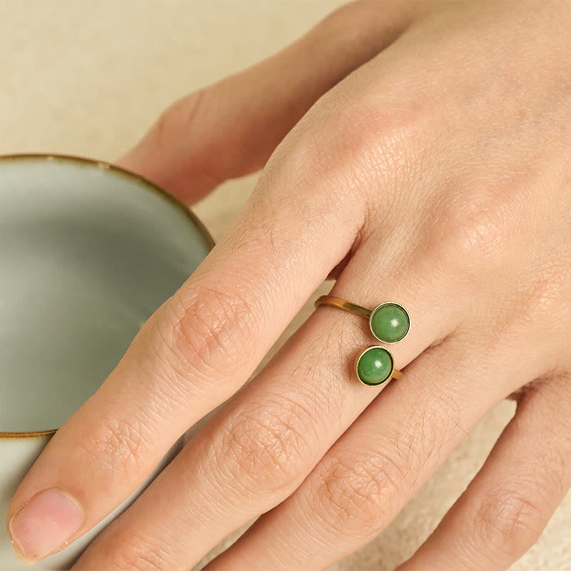 Nimara Ritual Titanium Steel Balance Calm Ring
