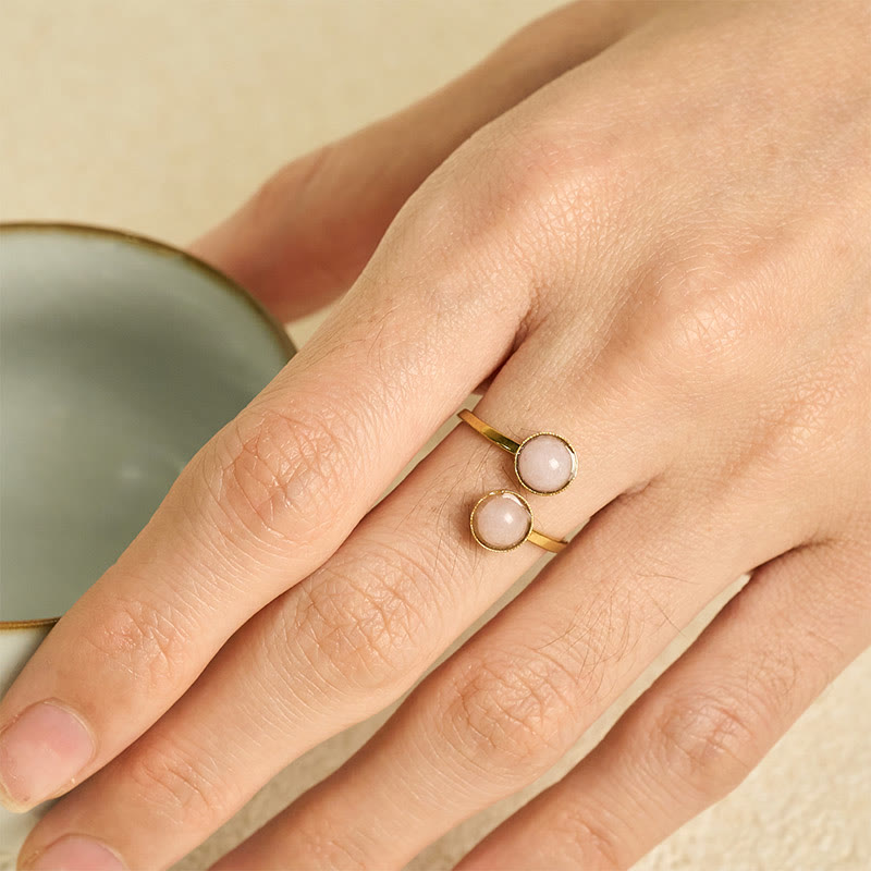 Nimara Ritual Titanium Steel Balance Calm Ring