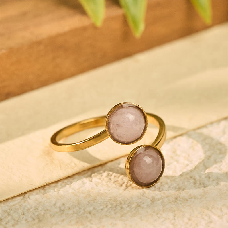 Nimara Ritual Titanium Steel Balance Calm Ring