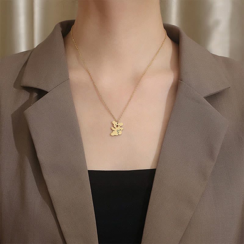 Nimara Ritual "FOR DEAREST MOTHER" Koala Titanium Steel Calm Necklace Pendants Includes Gift Message Card