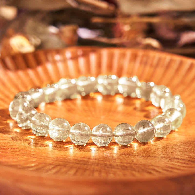 Nimara Ritual Natural Golden Rutilated Quartz Auspiciousness Protection Bracelet