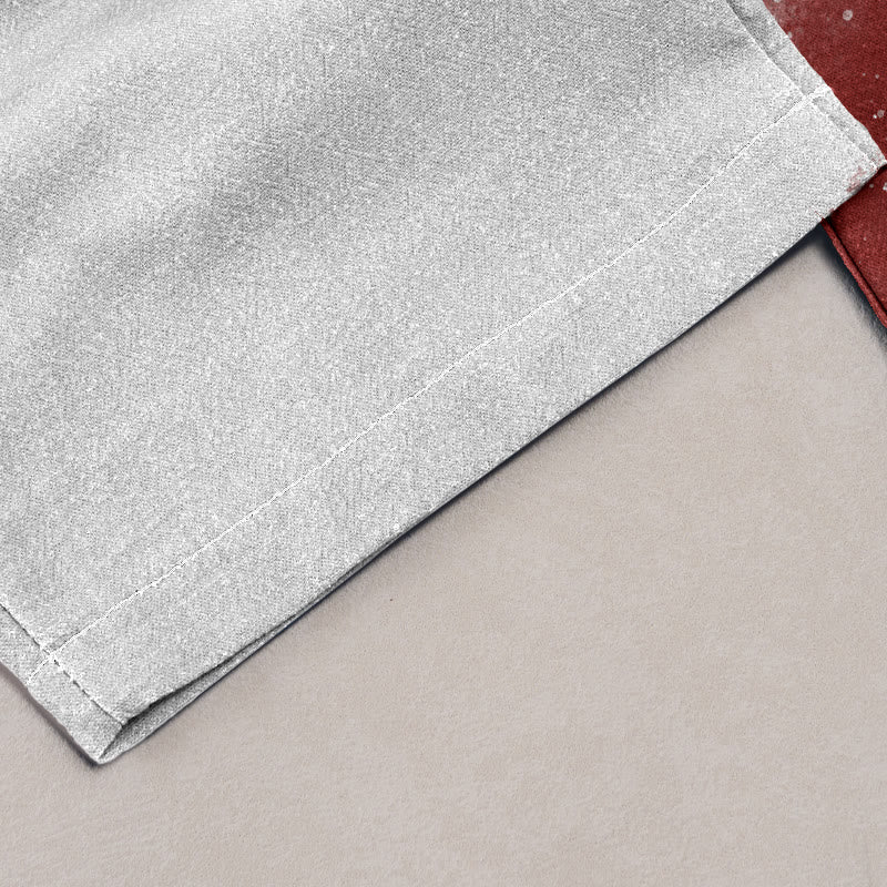 Nimara Ritual Pure Cotton Plum Blossom Snow Pattern Women's Elastic Waist Pants With Pockets