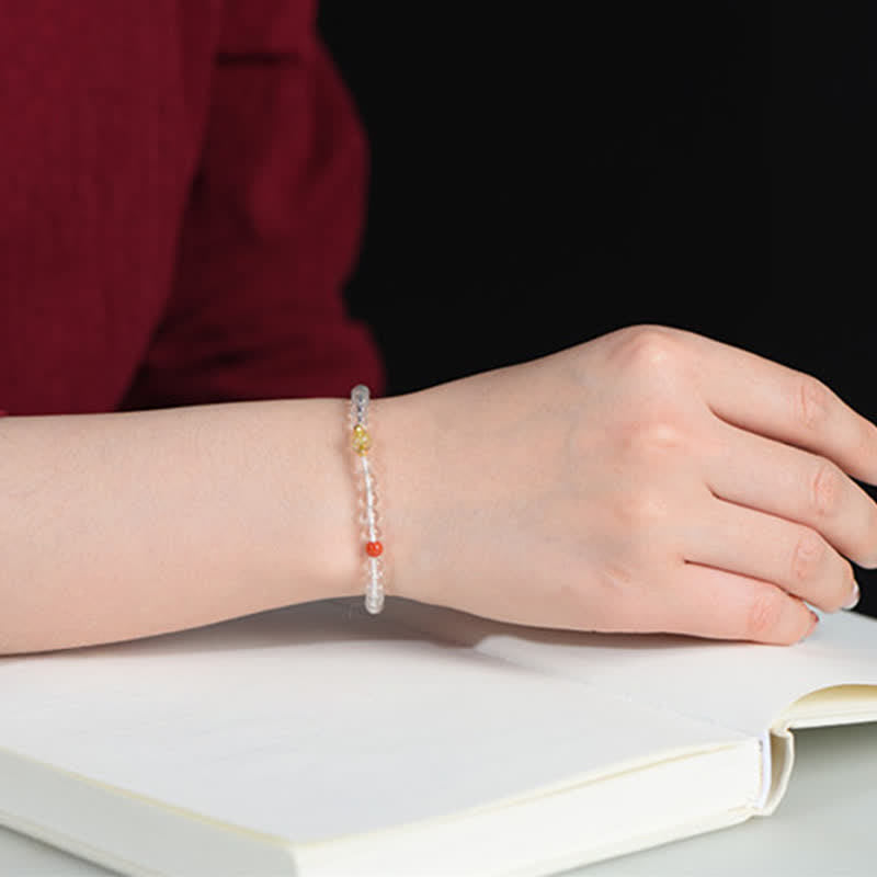Nimara Ritual Natural Clear Quartz Clarity Bracelet