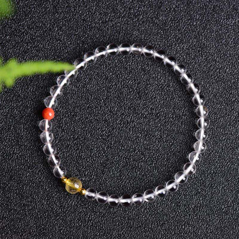 Nimara Ritual Natural Clear Quartz Clarity Bracelet
