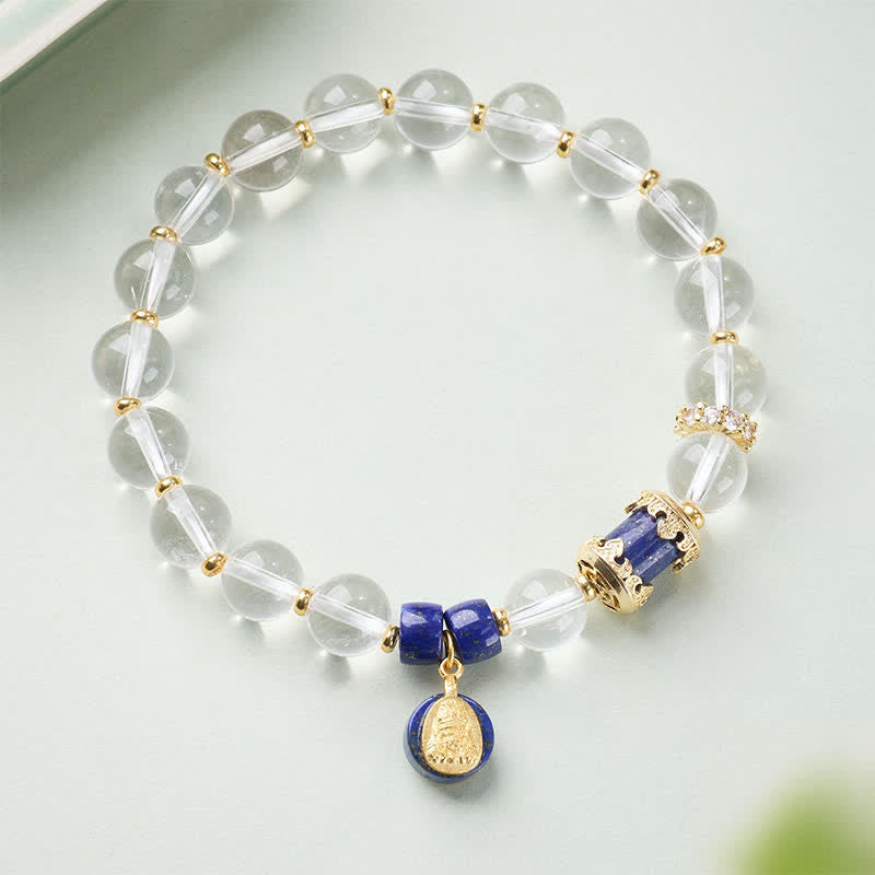 Nimara Ritual Clear Quartz Zakiram Protection Bracelet
