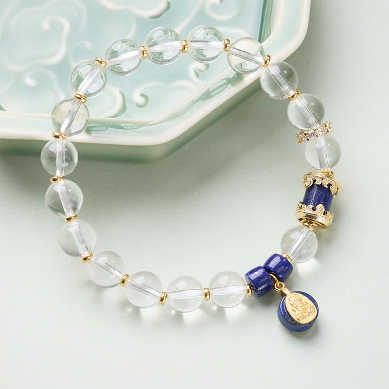 Nimara Ritual Clear Quartz Zakiram Protection Bracelet