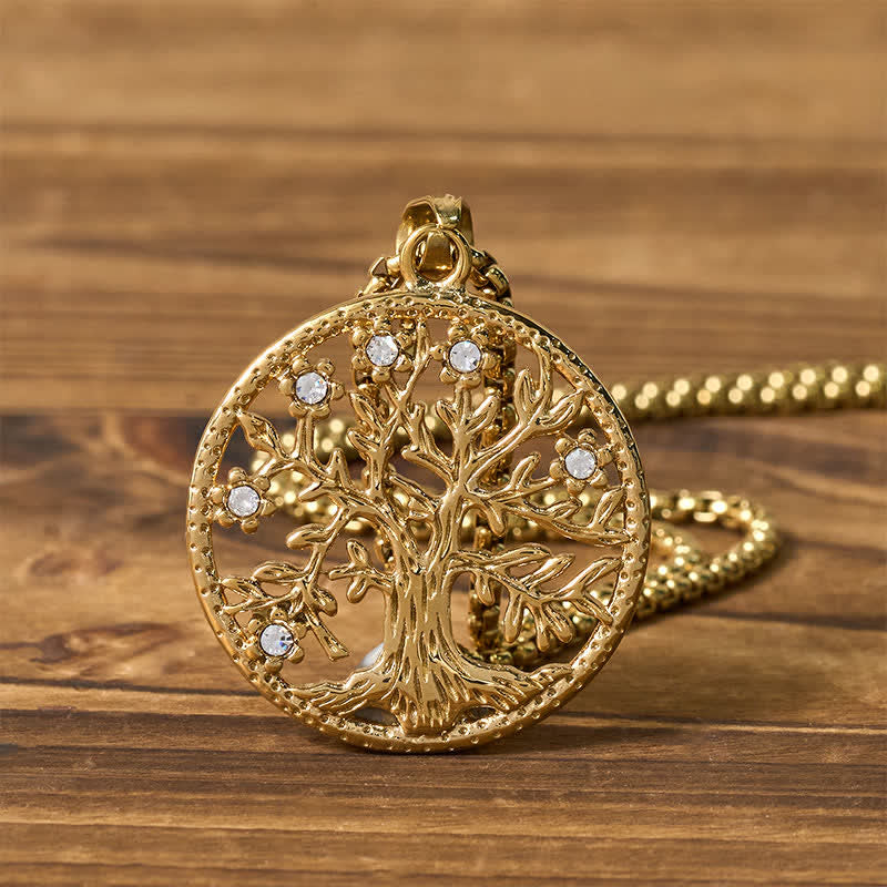 Nimara Ritual The Tree Of Life Titanium Steel Creation Necklace Pendant