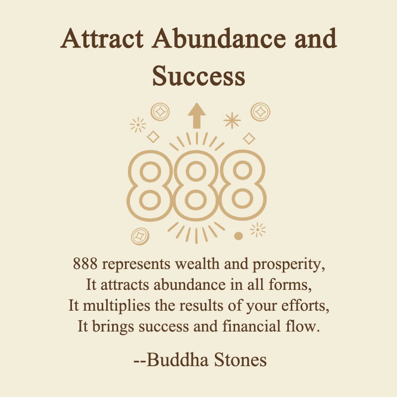 Nimara Ritual "Attract Abundance and Success" 888 Angel Number Natural Yellow Aventurine Key Chain Hanging Decoration Includes Gift Message Card