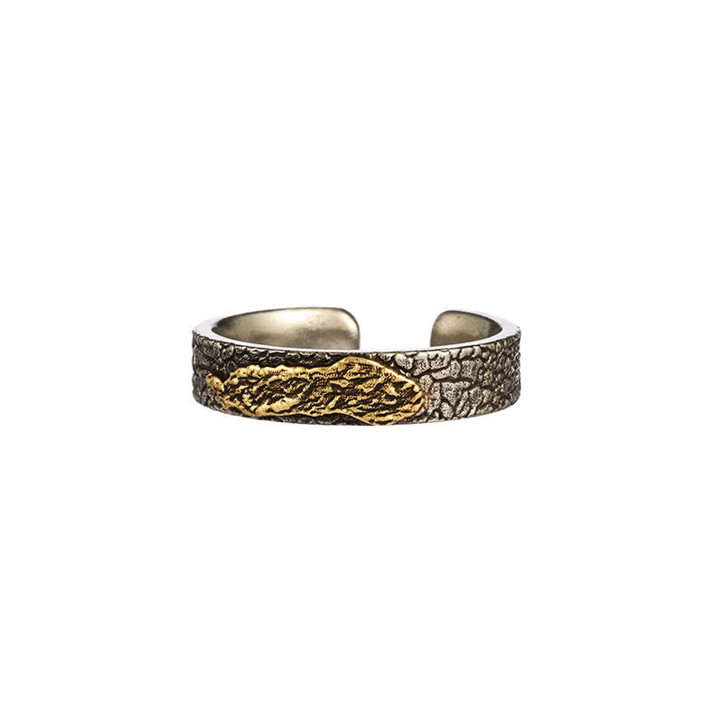 Nimara Ritual Mount Everest Garuda Copper Wisdom Ring