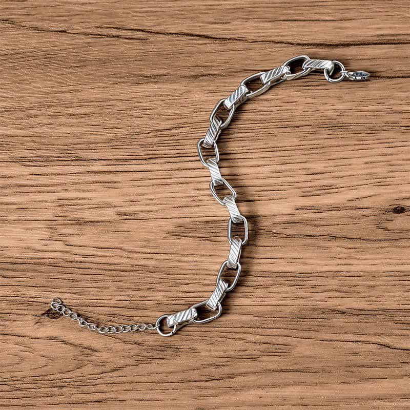 Nimara Ritual Chain Chunky Braided Strengthen Cuban Bracelet