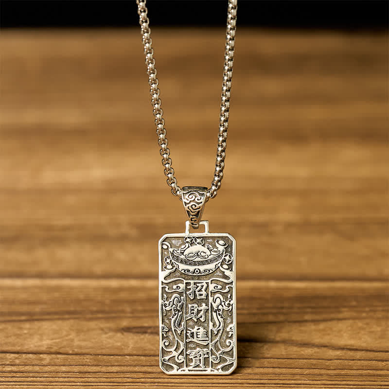 Nimara Ritual Copper PiXiu Chain Wealth Necklace Pendant