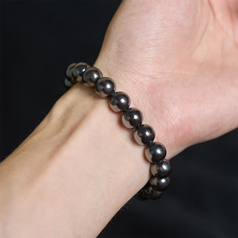 Nimara Ritual Natural Hematite Bead Powerful Bracelet