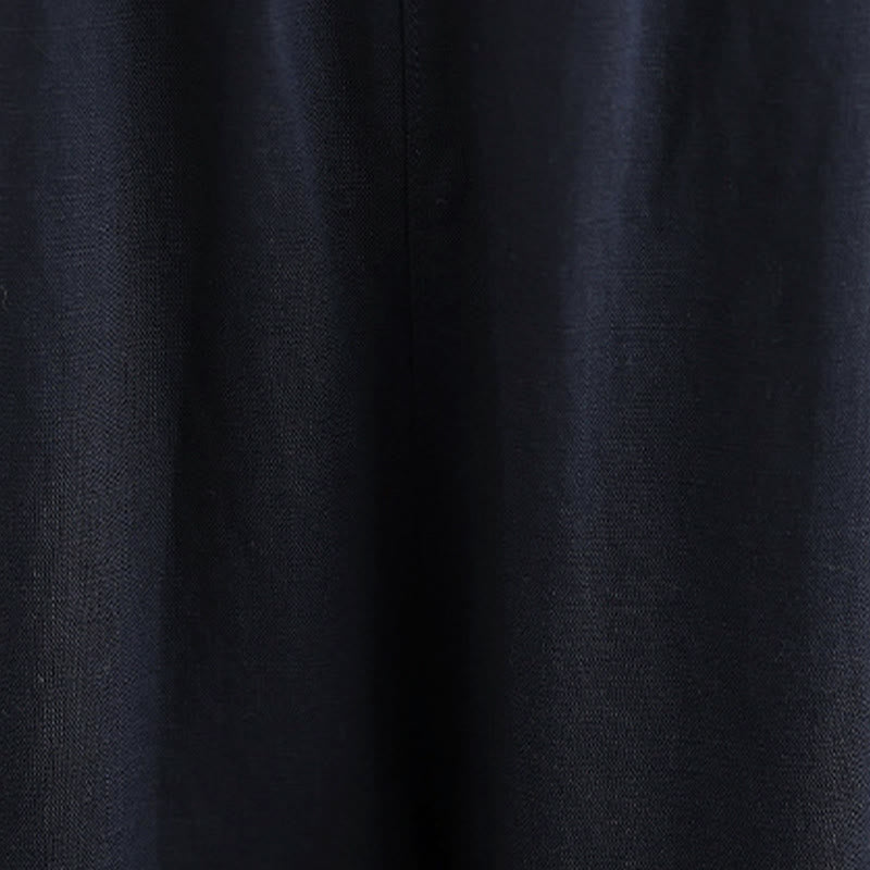 Nimara Ritual Summer Minimalist Pleated Solid Women's Harem Pants With Pockets