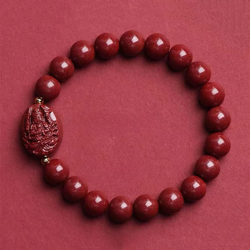 Nimara Ritual The Chinese Zodiac Natal Buddha Cinnabar Blessing Bracelet