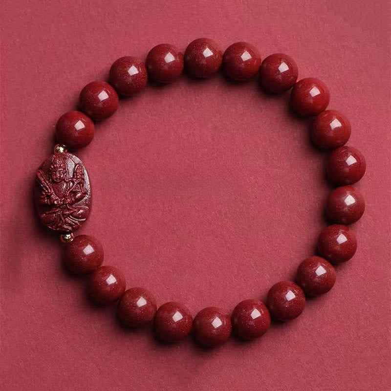 Nimara Ritual The Chinese Zodiac Natal Buddha Cinnabar Blessing Bracelet