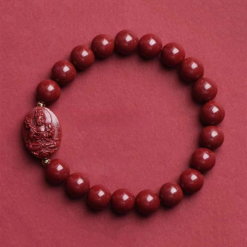 Nimara Ritual The Chinese Zodiac Natal Buddha Cinnabar Blessing Bracelet