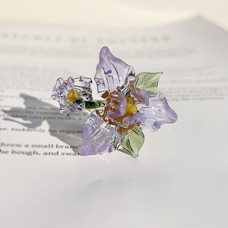 Nimara Ritual Liuli Iris Flower Wisdom Ring