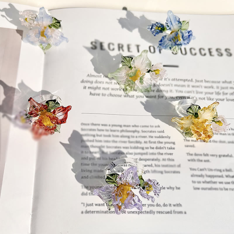 Nimara Ritual Liuli Iris Flower Wisdom Ring