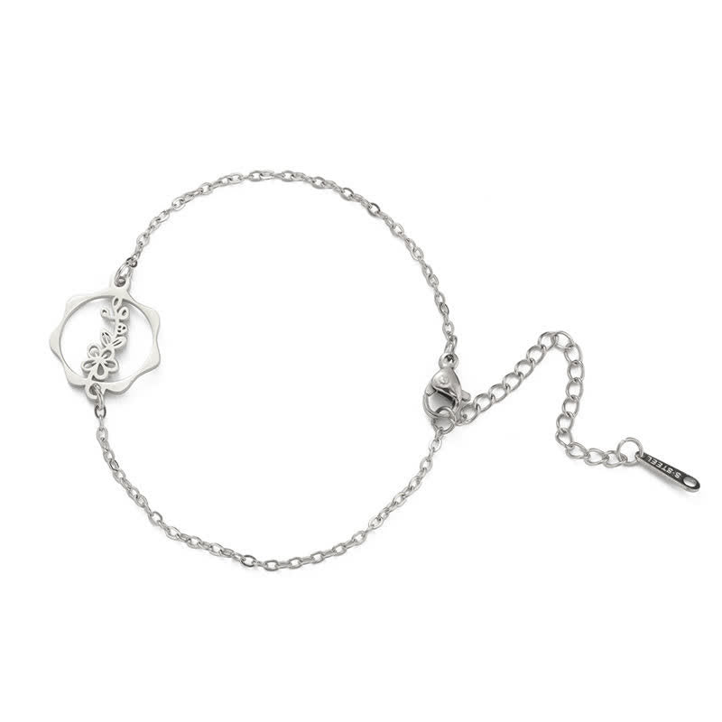 Nimara Ritual Titanium Steel Birth Flower New beginning Bracelet