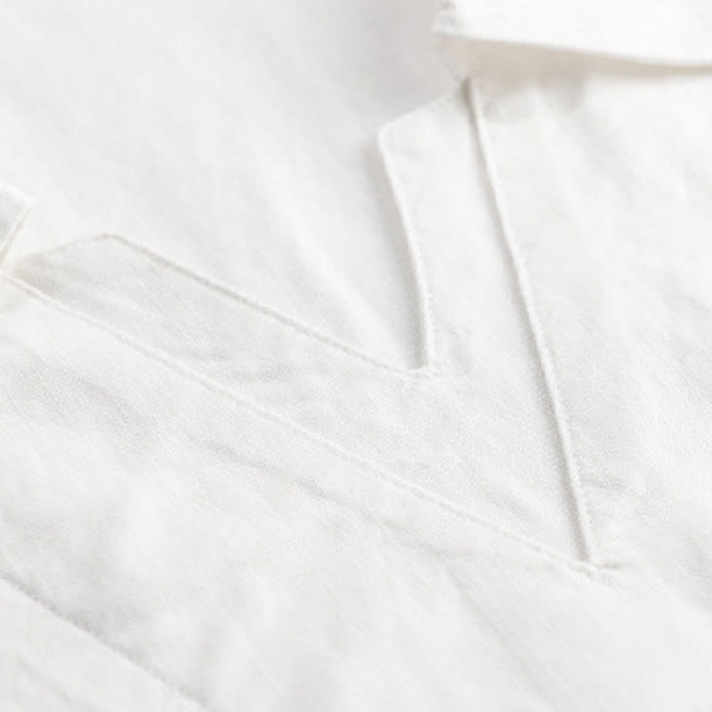 Nimara Ritual Summer Casual Minimalist Solid Men's Shirts