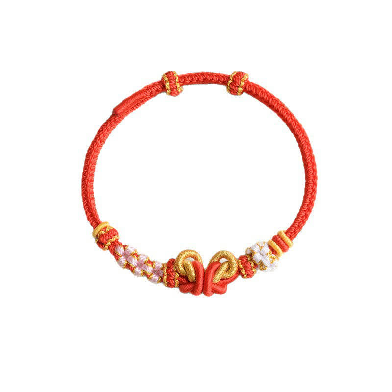 Nimara Ritual Handmade Woven Butterfly Luck Adjustable String Bracelet