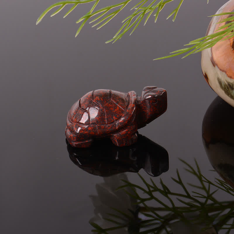Nimara Ritual Natural Green Aventurine Turtle Wisdom Crystal & Stone Decor