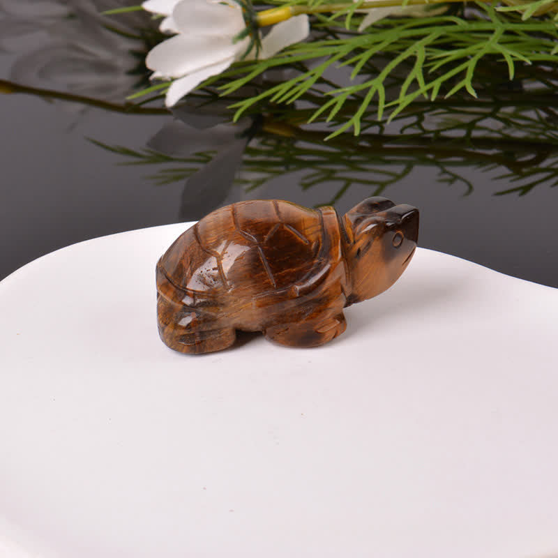 Nimara Ritual Natural Green Aventurine Turtle Wisdom Crystal & Stone Decor