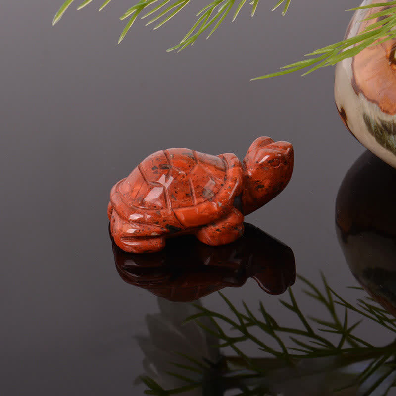 Nimara Ritual Natural Green Aventurine Turtle Wisdom Crystal & Stone Decor