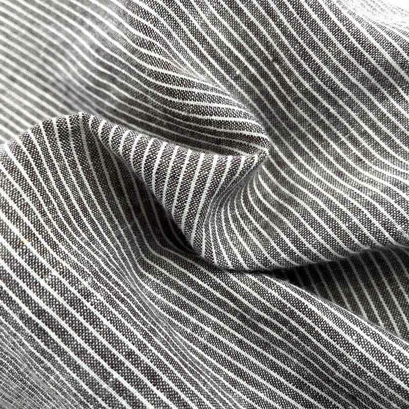 Nimara Ritual Summer Half Button Fine Striped Men's Short Sleeve Shirts