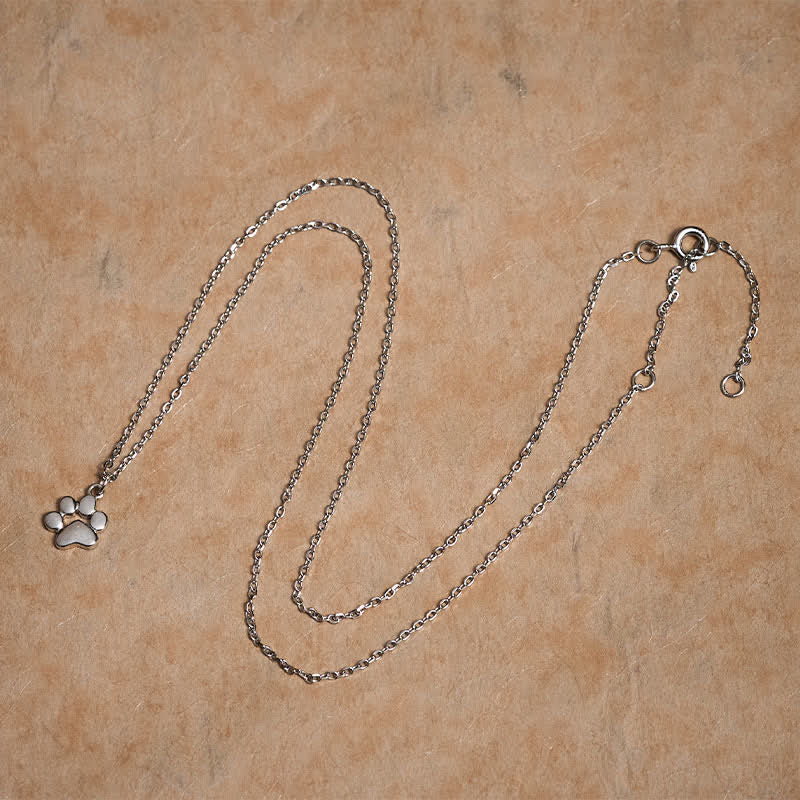 Nimara Ritual 925 Sterling Silver Cat Paw Blessing Necklace