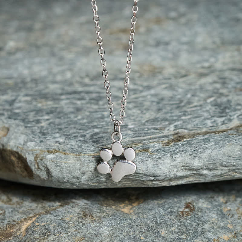 Nimara Ritual 925 Sterling Silver Cat Paw Blessing Necklace
