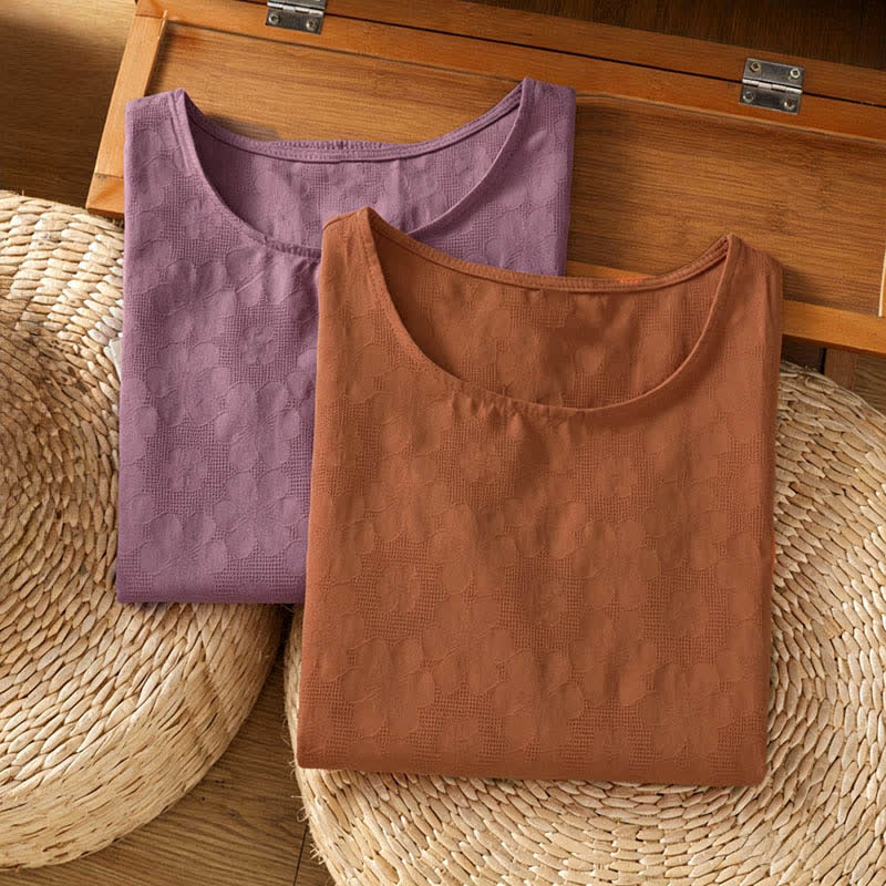Nimara Ritual Summer Casual Side Slit Flower Women's Sleeveless T-Shirts Tank Top