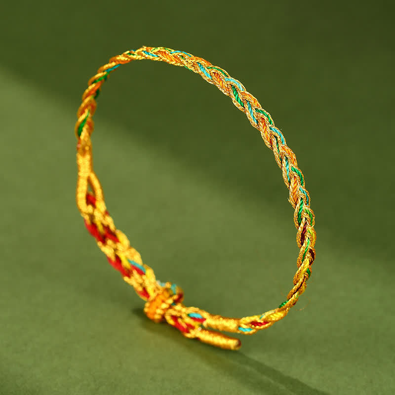 Nimara Ritual Hand-Woven Colorful Red String Luck Braided Bracelet