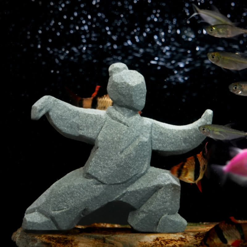 Nimara Ritual Resin Yin Yang Balance Tai Chi Figure Mindful Living Decor