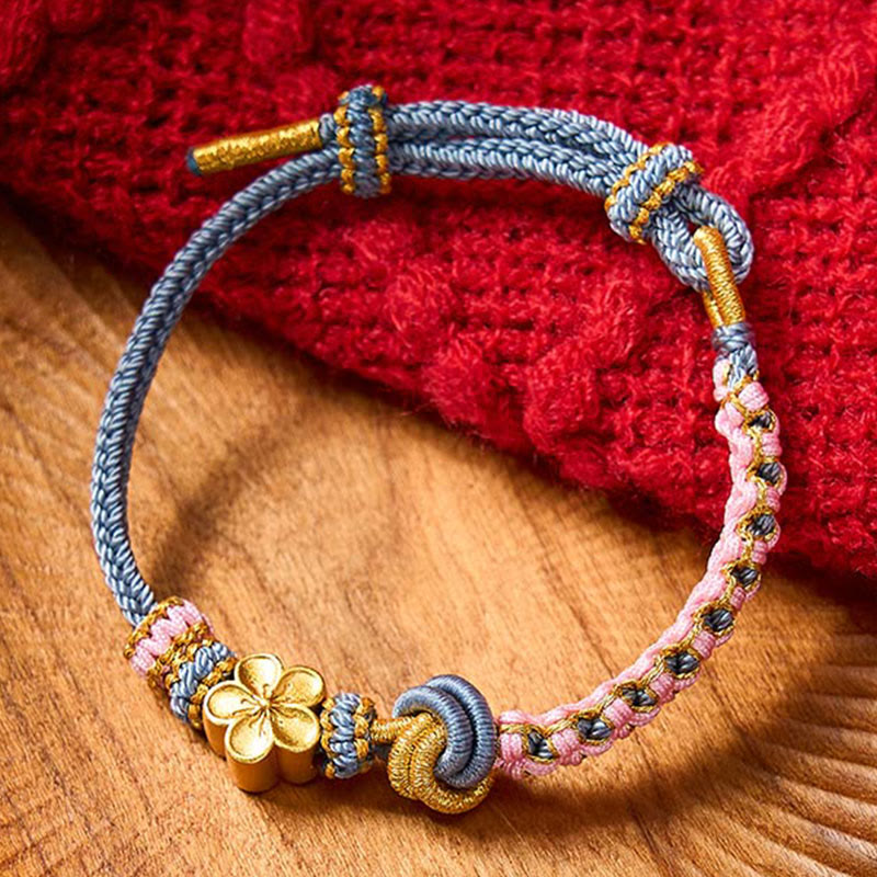 Nimara Ritual Braided Rope Knot Adjustable Bracelet