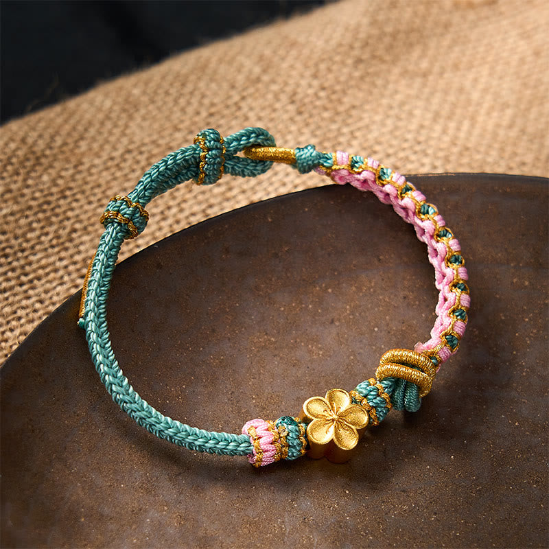 Nimara Ritual Braided Rope Knot Adjustable Bracelet